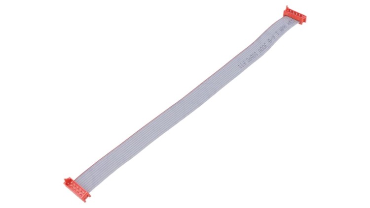Kabel kabel wstążkowy ze złączami 10-PIN Układ 2x5 Dł 200mm 2205063-3