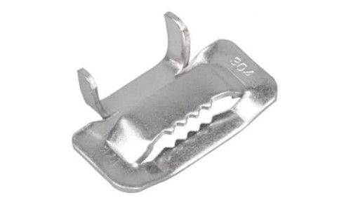 Zapinka zacisk do taśmy 10mm /100 sztuk/ CBE-10