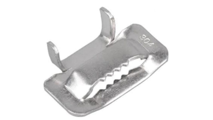 Zapinka zacisk do taśmy 10mm /100 sztuk/ CBE-10