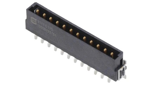 Złącze: płytka-płytka męskie, P12 har-flex Power THT 15550122701333