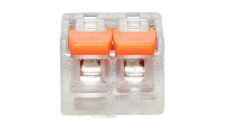 Szybkozłączka uniwersalna 2x (0,14-4mm2) /100szt./