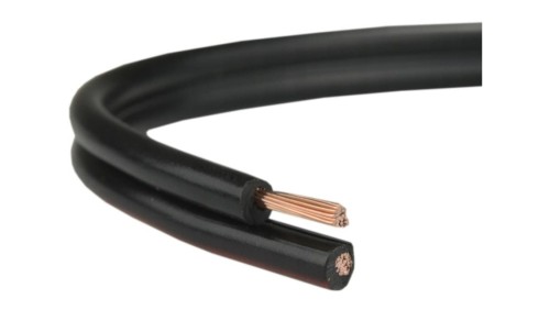 Przewód głośnikowy SMYp 2x0,35 czarny CU miedź Elektrokabel /200m/