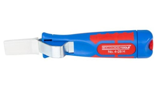 Nóż do kabli Ø 4-16 mm / Ściągacz izolacji Weicon nr 4-28H / Made in Germany / Cable Stripper No. 4-28H / 50054328