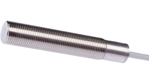 Czujnik magnetyczny, całkowicie stalowy, M12x1 69long, Sn: 40mm 18-30VDC, -25-130C, 1x PNP NO, Kabel 3-PINowy 15m MC120158